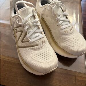 New Balance Cream Running Shoes